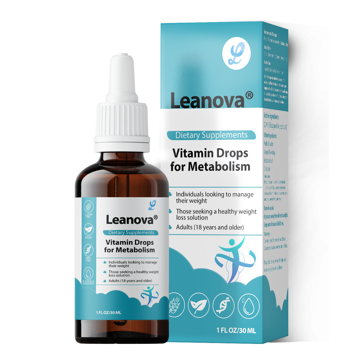 🔥¡Último día!🎉 Gotas Leanova para acelerar el metabolismo: quema grasa rápidamente y moldea tu cuerpo.❄️ Promoción especial de Navidad.❄️